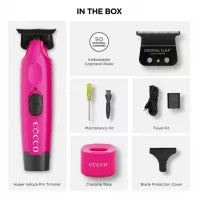Cocco - Hyper Veloce Pro Trimmer - Professzionális Kontúrvágó (Pink)