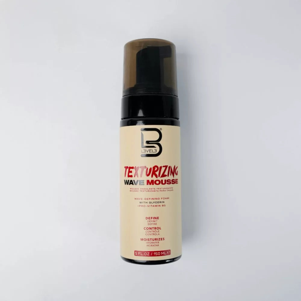 L3VEL3 - Texturizing Wave Mousse - Texturázó Hullámosító Hajhab 150ml