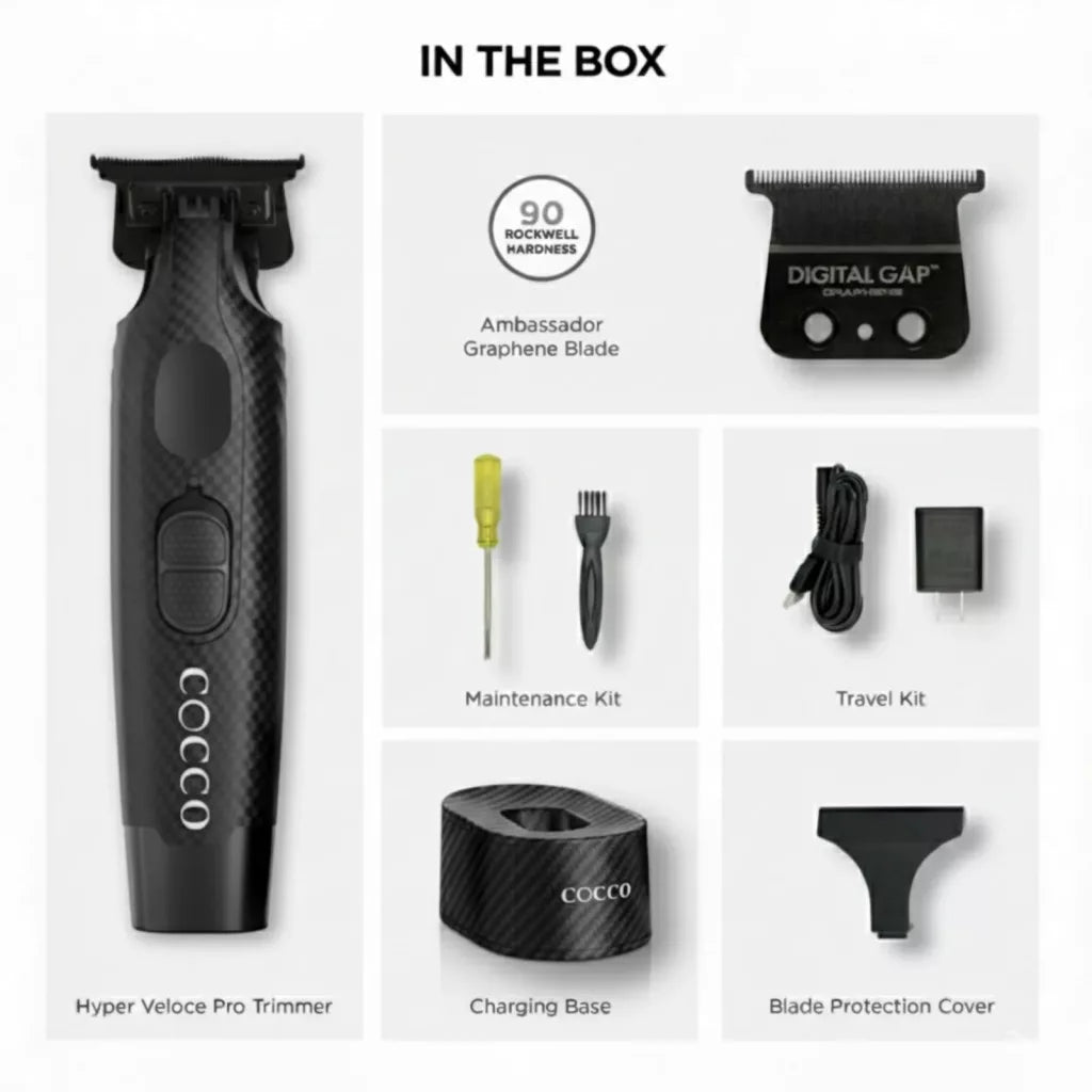 Cocco - Hyper Veloce Pro Trimmer Carbon - Professzionális Trimmer
