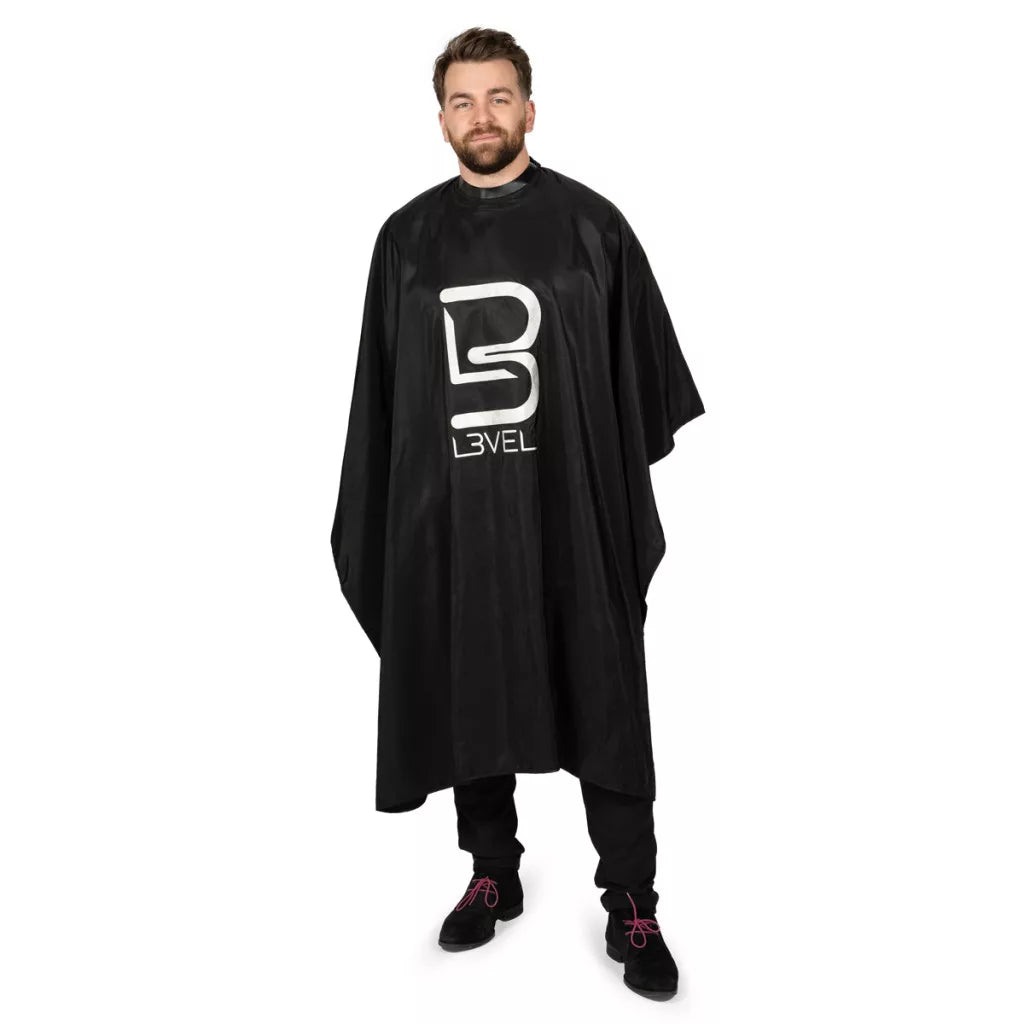 L3VEL3 - Cape With Rubber Neck - Beterítő Kendő Gumis Nyakkal Fehér vagy Fekete
