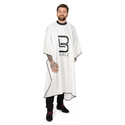 L3VEL3 - Cape With Rubber Neck - Beterítő Kendő Gumis Nyakkal Fehér vagy Fekete